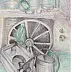 Pamela Rys - Still Life with a Wooden Wheel