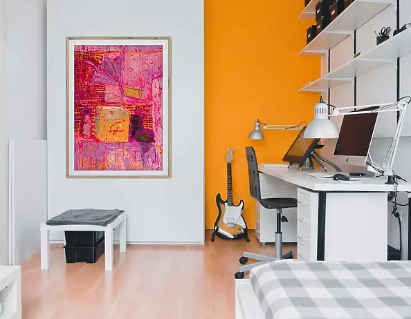 Pamela Rys - Still Life with a Yellow Box