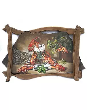   - Still life with Beer crayfishs