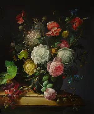 Aleksander Mikhalchyk - Still life is in dark tones 2.