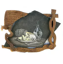 Andrii Svystun - Still life with Cheese