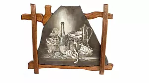   - Still Life with Fruits and Champagne