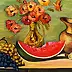 Giuseppe Sica - Still life with watermelon