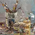 Krzysztof Tracz - Still life with brushes and