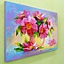 Olha Darchuk - Still life with pink flowers