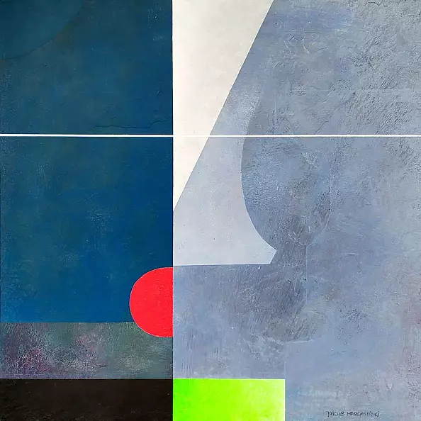 Jakub Margasinski - Still life with red orange