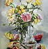 Marina Kozlowska - Still life with roses