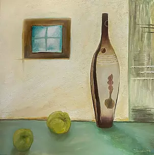 Justyna Kossela - Martwa natura z oknem