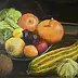 Maria Roszkowska - Still life with vegetables