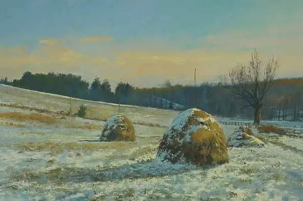 Wojciech Górecki - Haystacks in Marszewski Cologne