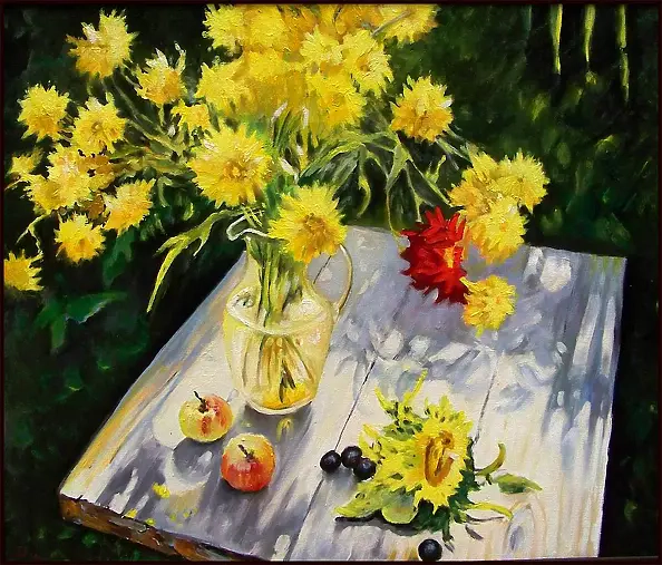 Waldemar Tłuczek - Stół w ogrodzie