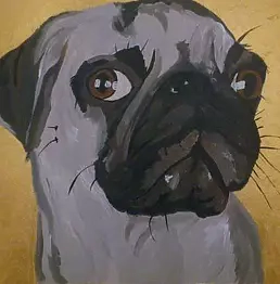 Aleksandra Wagner - stolzer Pug
