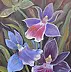 Urszula Nieborak - Orchids in violet