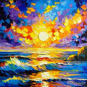 Olha Darchuk - Stormy Sunset
