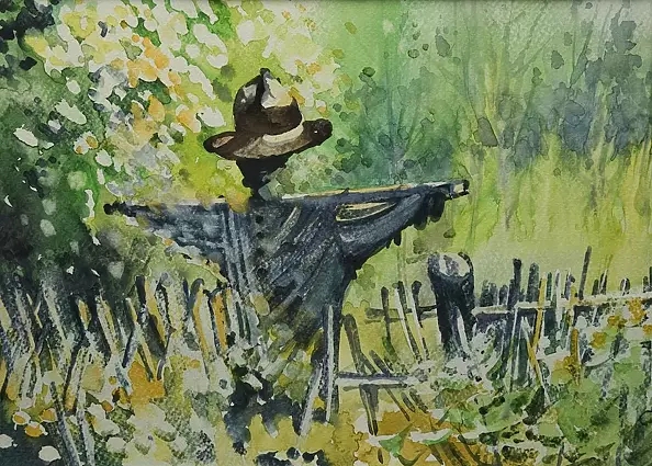 Monika Bielat Sobiczewska - Fear in the garden