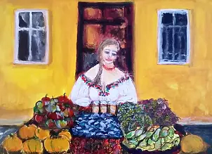 Krystyna Mościszko - Un venditore ambulante