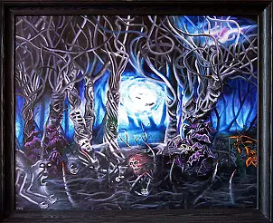 Ryszard Trzeciak - A scary forest