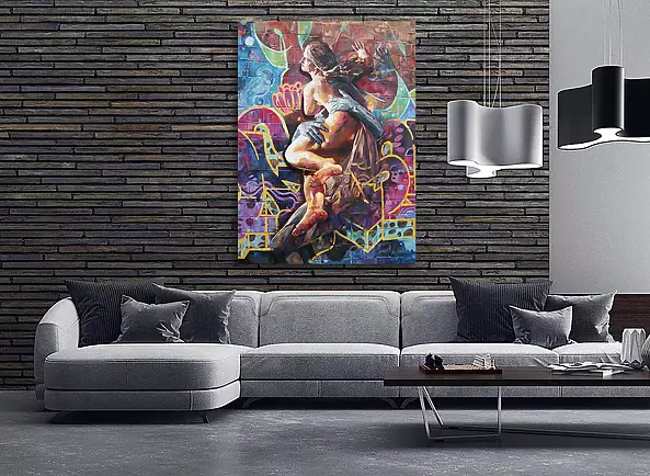 Janusz Orzechowski - Street Art Drama