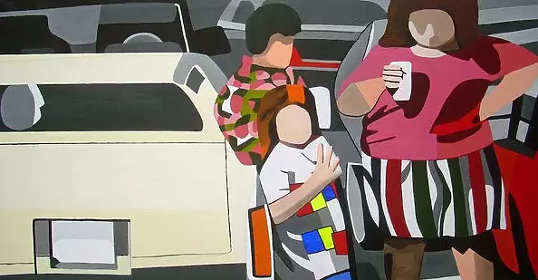 Susanne Böhm - Striped shorts