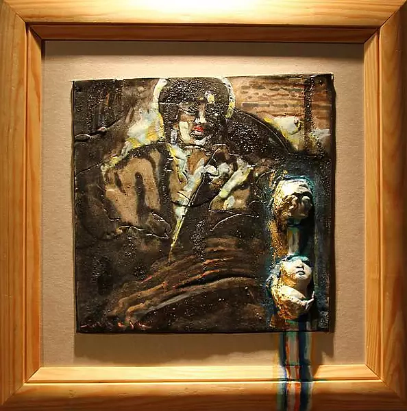 Eugeniusz Molski - Strona Światła - nagrodzony obraz