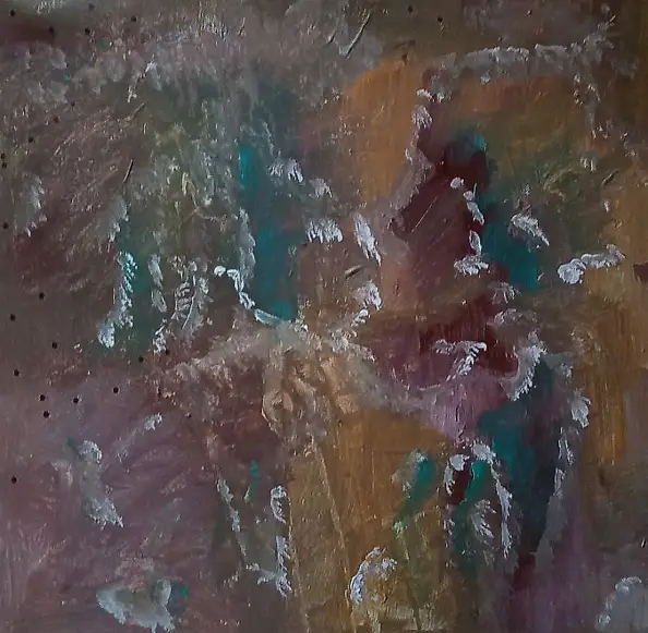 Agata Rak, La struttura del silenzio, Quadro ad acrilico - tela, 40 x 40