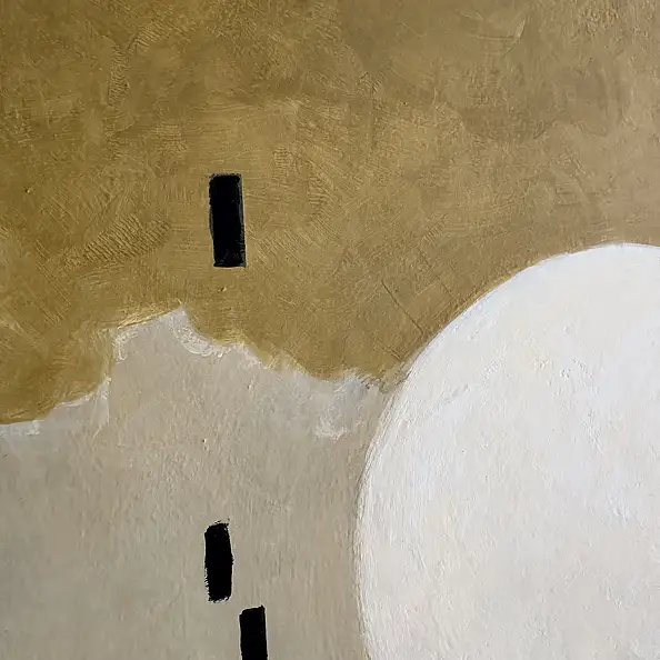 Sebastian Garyantesiewicz, Struttura della forma finale, Dipinto acrilico - tela, 70 x 100