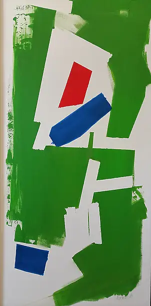 Danuta Zgoł, Structure of Thought - SB1, Acrylic painting - canvas, 50 x 100