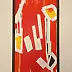 Danuta Zgoł, Structure of Thought - SB2, Acrylic painting - canvas, 50 x 100