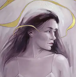 Magdalena Dziejma, Поток сознания 2, Акрилова картина - холст, 60 x 80