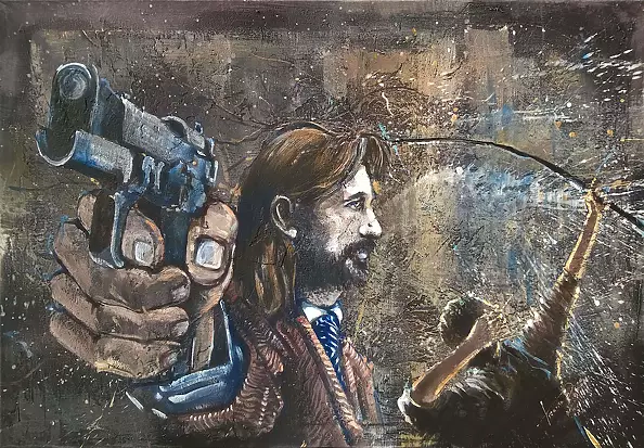 Krzysztof Trzaska - "Shooter" from the series "My Zodiac"