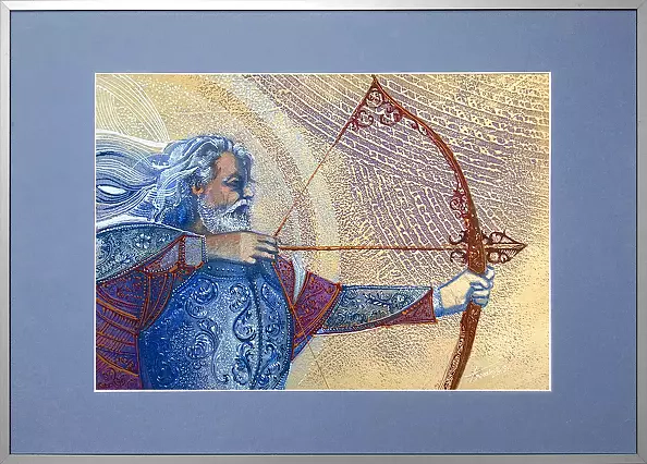 Krzysztof Trzaska - "Shooter" from the series "Zodiac Signs"