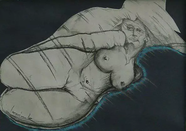 Tadeusz Iwańczuk - Studium aktu 2