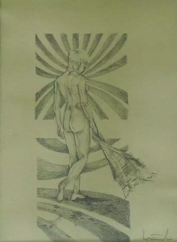 Tadeusz Iwańczuk - Studium aktu 4