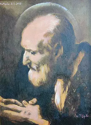 Jerzy Martynów - Study the characters - St. Philip Neri