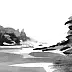 Witold Kubicha - Study of the landscape - sumi-e