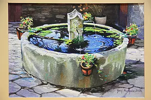 Jerzy Martynów - Well - Theme of the Cevennes - France