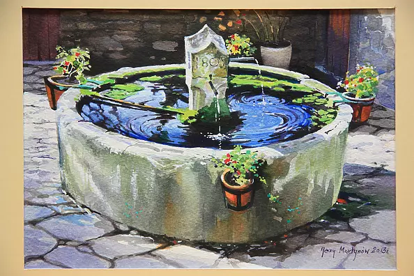 Jerzy Martynów - Well - Theme of the Cevennes - France