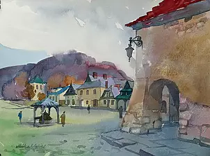 Krzysztof Michalski - Studnia w Kazimierzu