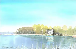 Zdzisław Rutkowski - Studzieniczna/kapliczka na wyspie/