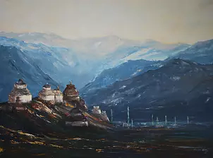 Danuta Zgoł - Ступа в Гималаях