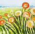Anna Baryła - Stylized flowers in the meadow