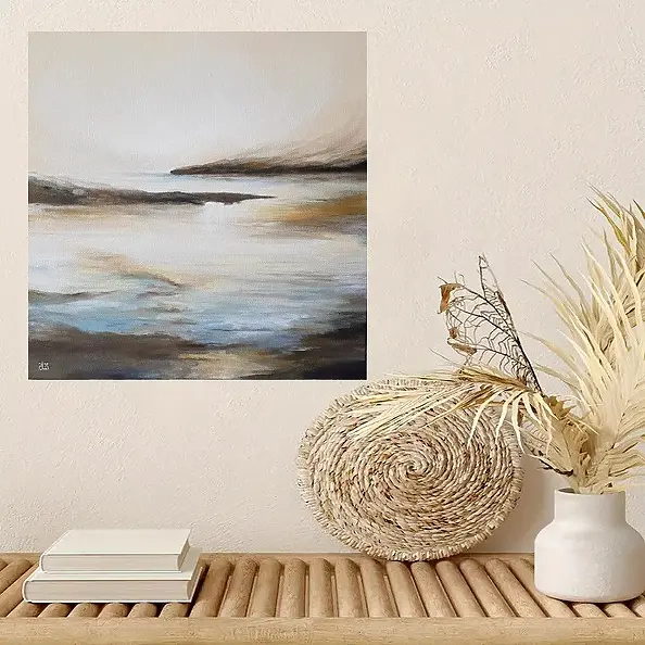 Paulina Lebida - Subtelność-obraz akrylowy 