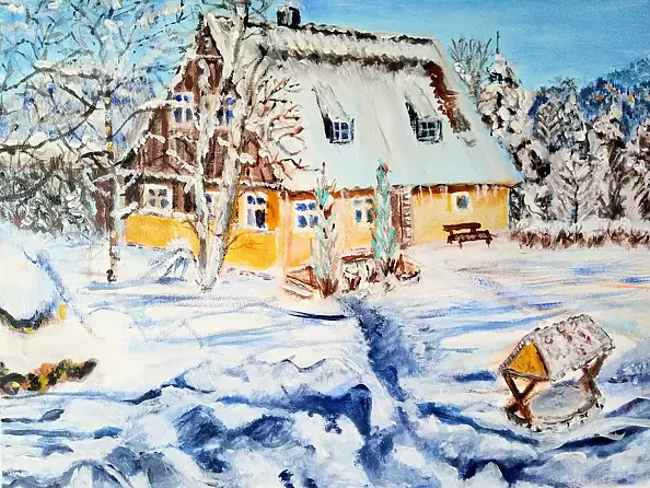 Krystyna Mościszko - Sudetes cottage in the mountains