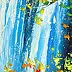 Olha Darchuk - Summer Waterfall