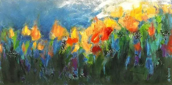 Anna Szyszka - Letnia łąka kwiatów