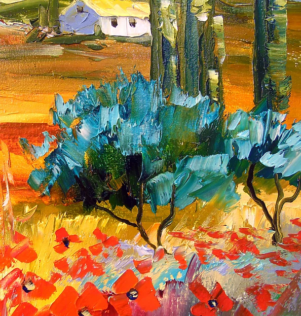 Olha Darchuk - Summer in the mountains