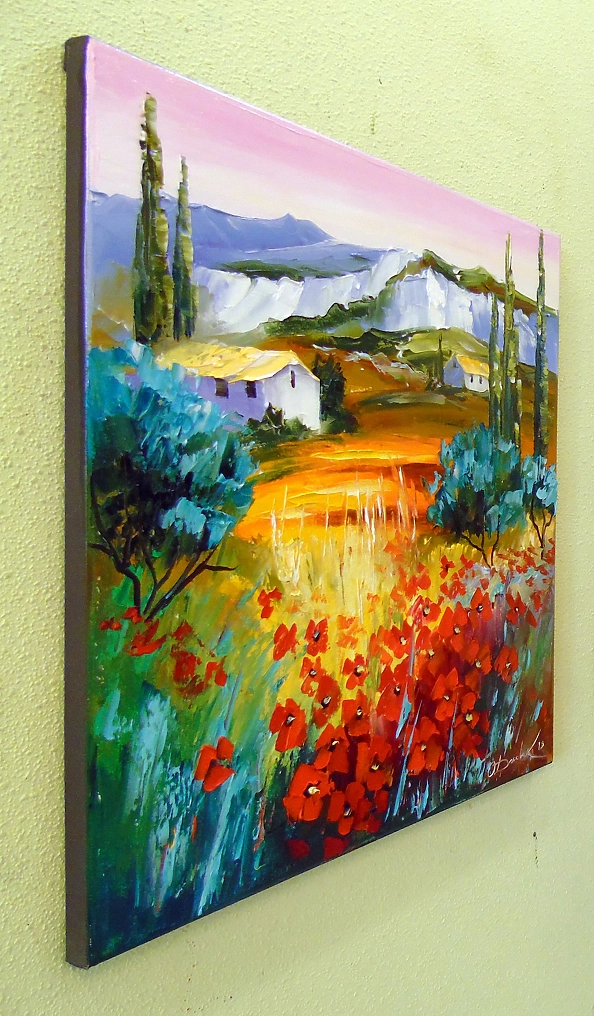 Olha Darchuk - Summer in the mountains