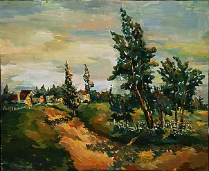 Drozdova Mariia - Summer landscape