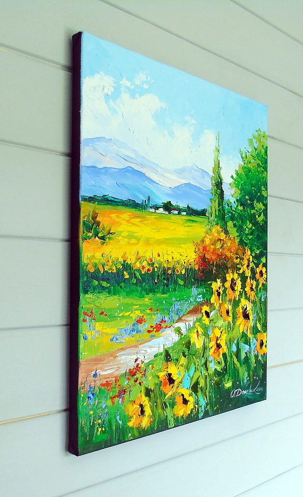 Olha Darchuk - Summer road