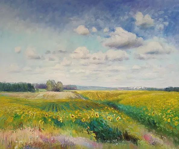 Bogdan Ermakov - Sunflower field